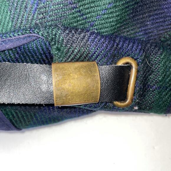 Shandon Ireland 100% Wool Cap Suede Brim Tartan Plaid Adjustable Classic OS - Picture 5 of 8